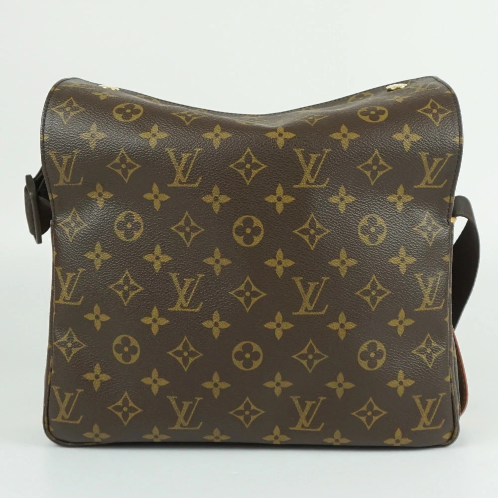 LOUIS VUITTON Naviglio Monogram Canvas Brown Shoulder Bag